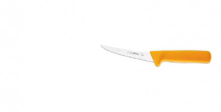 Couteau à désosser courbé Giesser 13 cm semi-flex SB jaune