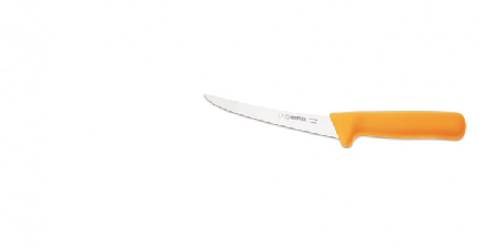Couteau à désosser courbé Giesser 15 cm semi-flex SB jaune