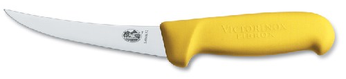 Couteau à désosser courbé Victorinox 12 cm rigide jaune