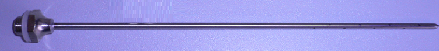 Aiguille Inox 200/4mm filetage mâle 1/8, pour Injecteuse