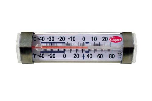 Thermomètre horizontal -40/+25°c