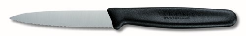 Couteau à dents Victorinox 8 cm noir