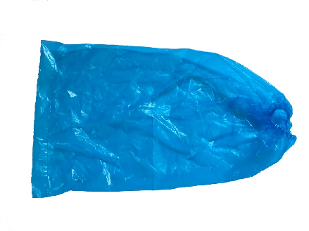 Sac à Rectum Bleu avec élastique 43.5x25cm (carton de 2000)