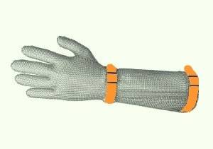Gant de protection Niroflex 19cm Orange taille XL