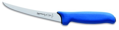 Couteau à désosser courbé Dick expert grip 13 cm semi-flex bleu