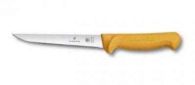 Couteau à désosser droit Swibo 14 cm rigide jaune