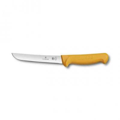Couteau à désosser droit Swibo 16 cm rigide large jaune