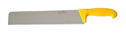 Couteau à fromage 24 cm manche jaune