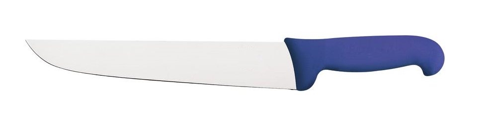 Couteau à trancher droit Loubeln 31 cm rigide bleu