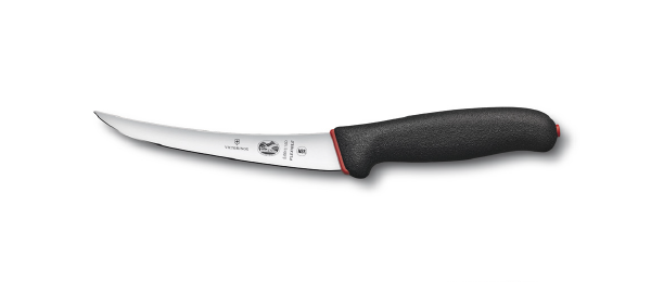 Couteau à désosser courbé Victorinox Dual Grip 15 cm flex noir
