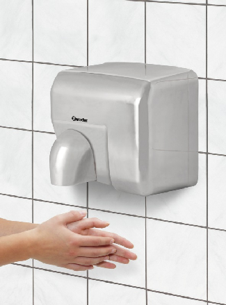 Sèche-mains Automatique Inox 230v 2,3kw buse orientable