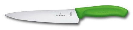 Couteau à découper 19cm VERT Victorinox 6800619L4B (blister 1pc)