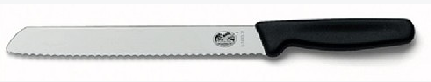 Couteau à pain Victorinox 21 cm noir (REMPLACE 5163321)
