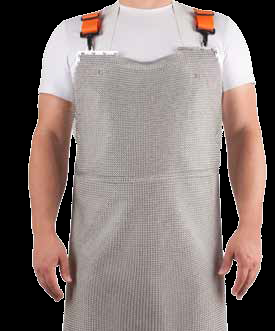 Tablier maille fine protection niveau 2 80x55cm