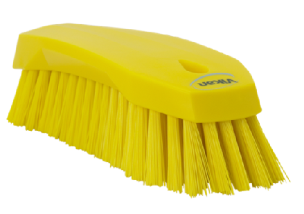 Brosse à main VIKAN Jaune #38906 (remplace 38896)