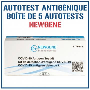 Test Antigen Rapide Covid-19 / SARS-CoV-2 (BOITE DE 5 TEST)